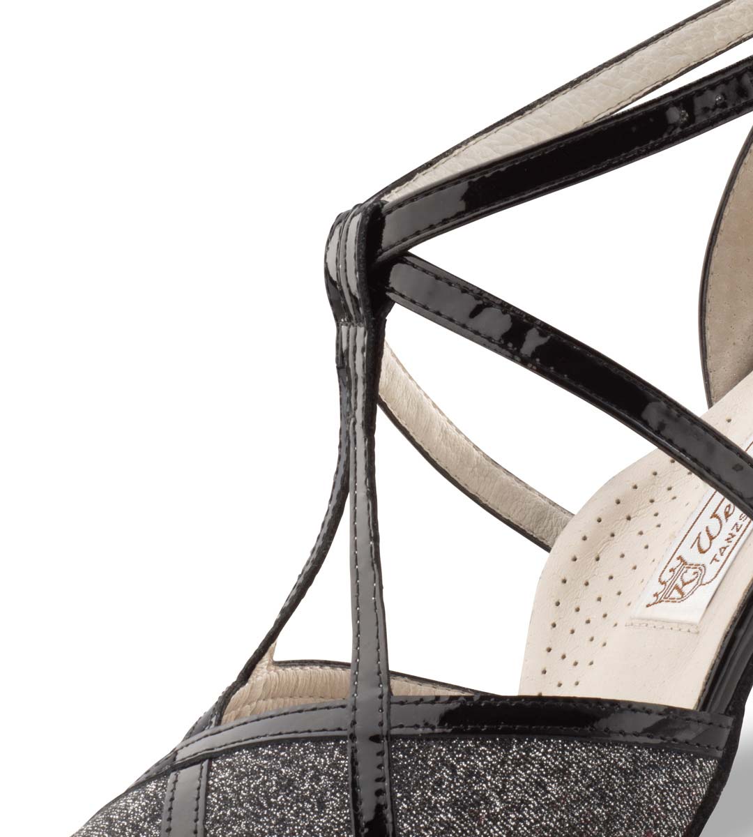 Ginny Werner Kern Double T-Brace Women's Dance Shoe in Detail