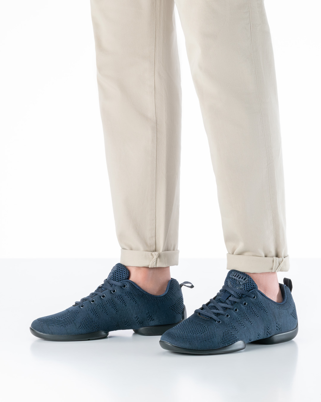 4030 Salsa Men's Dance Sneakers from Suny Worn with Blue Jeans