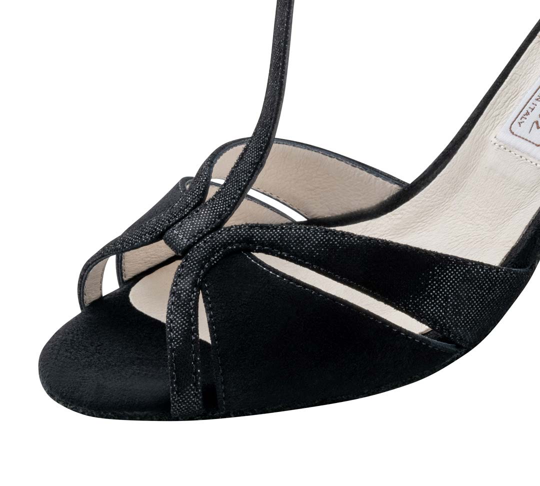 Ida T-bar course by Werner Kern women's dance shoe in detail