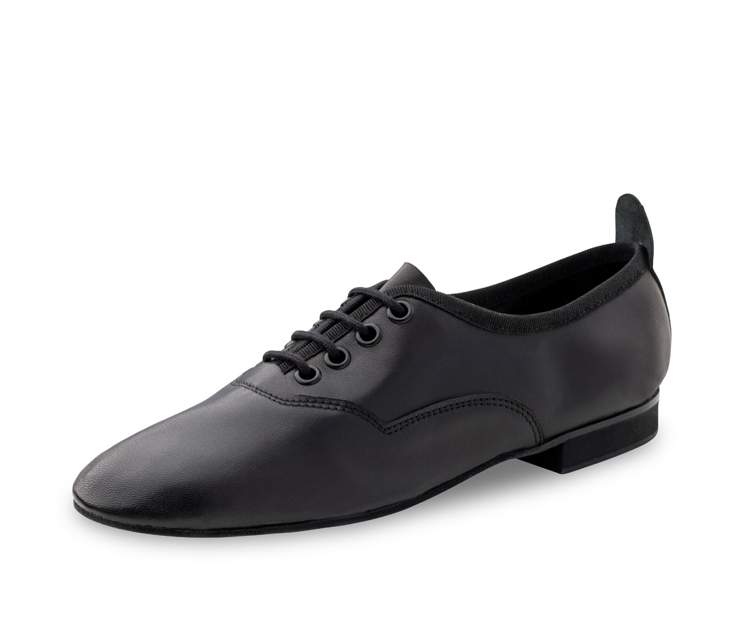 Fenja Classic women's dance shoe - Werner Kern Fenja in black Nappa leather with glove-soft material, flexibility, and shock-absorbing Micro heel