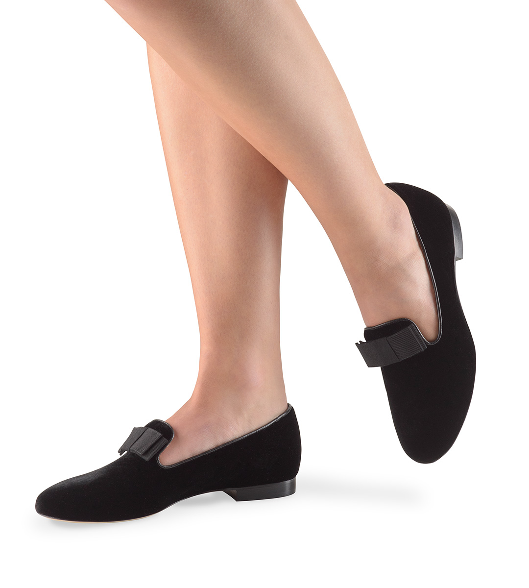 Loafer Lee - Werner Kern Ballerinas Black velvet loafer from Werner Kern