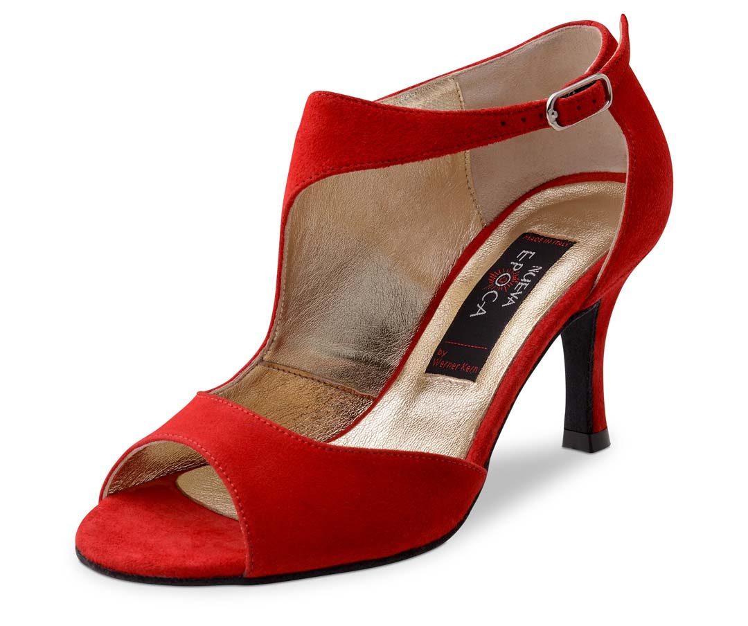 Linea red Tango women's dance shoe from Nueva Epoca