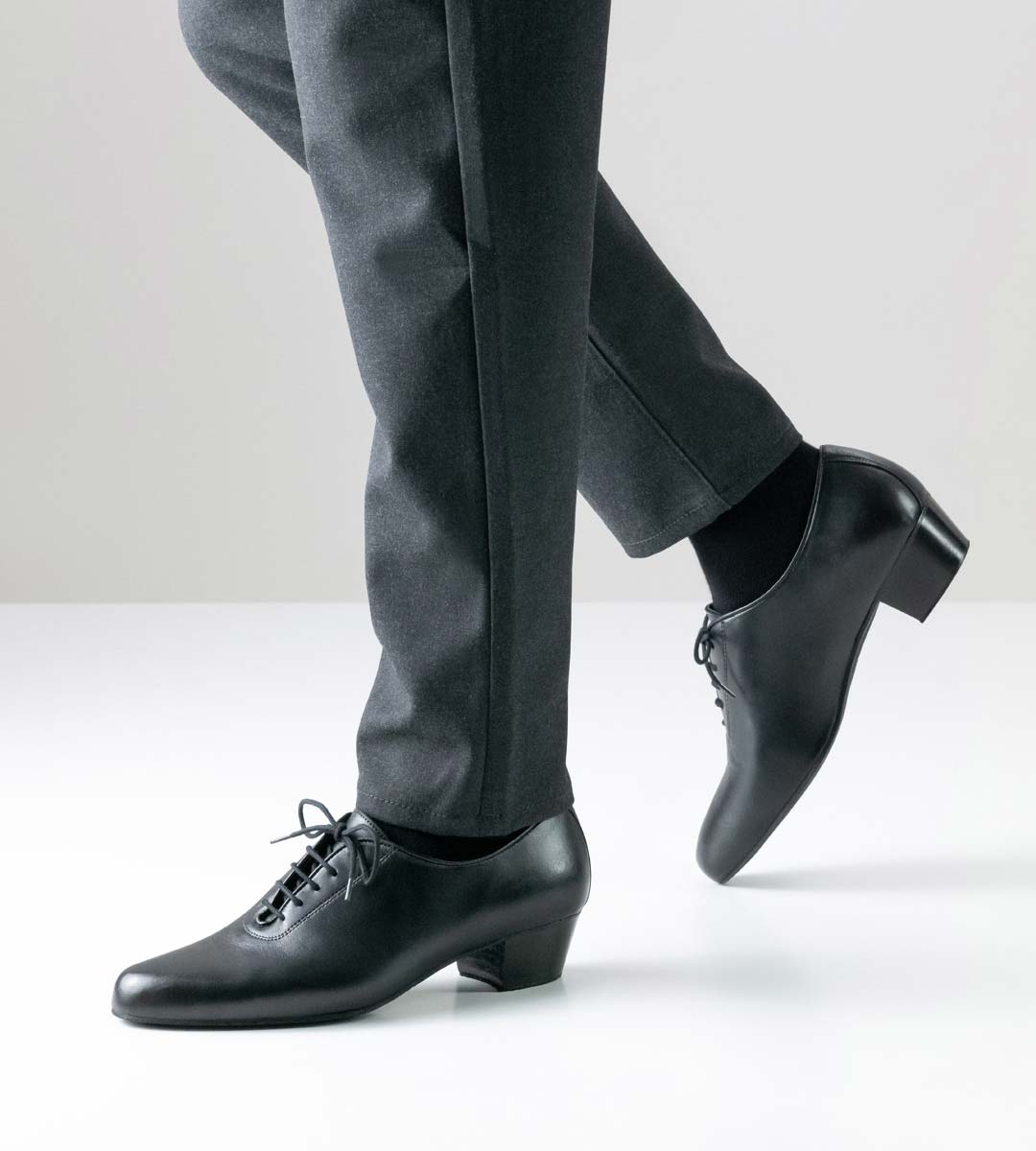 Forli Latin men's dance shoe from Werner Kern with a heel height of 4 cm